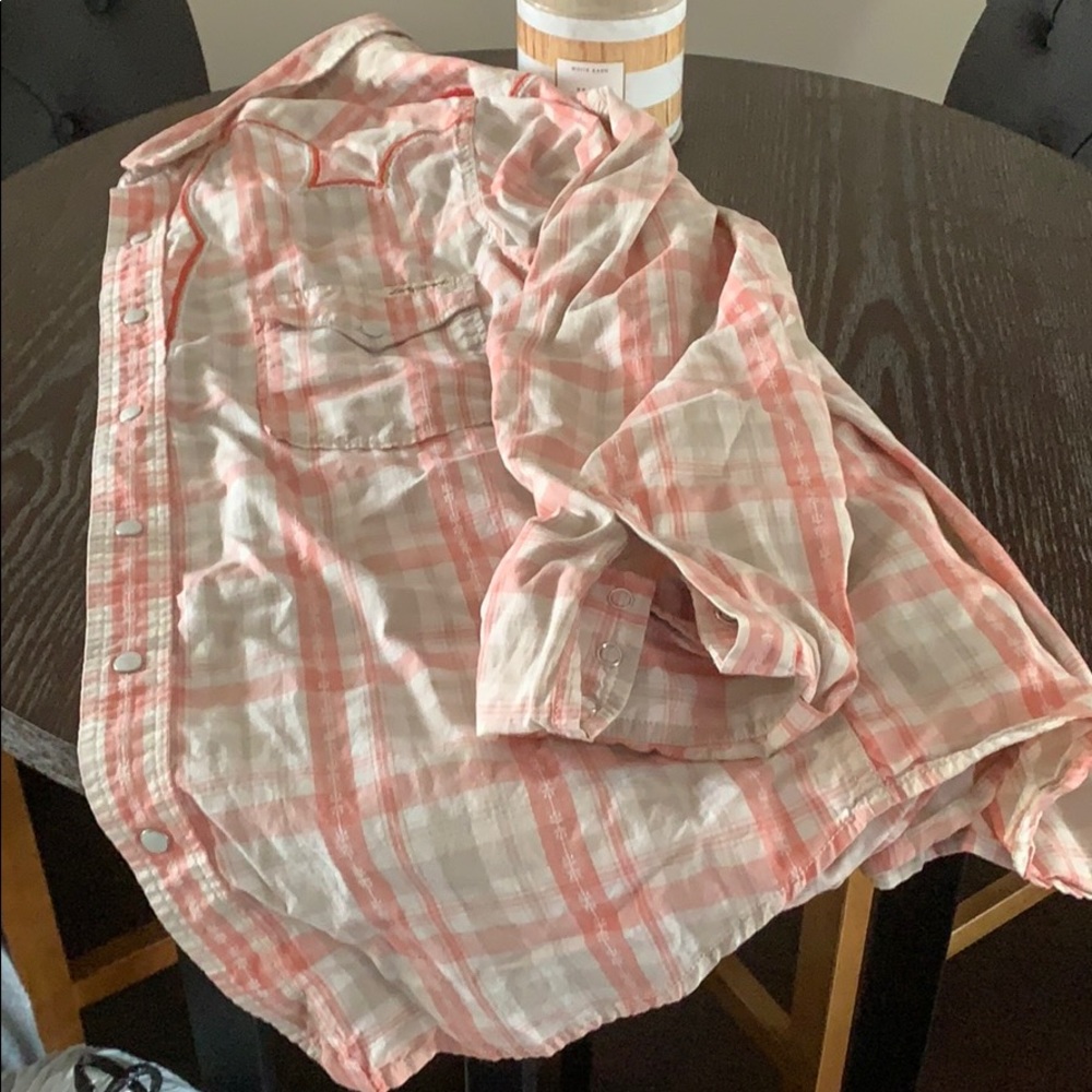 Lucky western button down